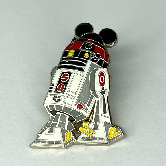 Disney Pin R2-MK Star Wars wearing Mickey Ears Astromech Droid 2010 - Picture 1 of 5